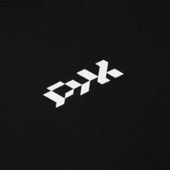 Core Staple Tee Black White