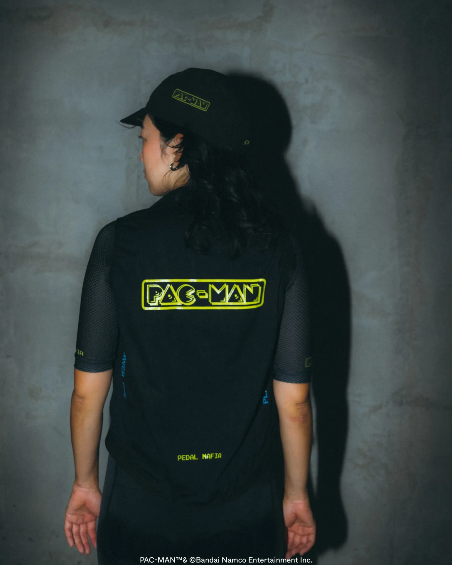 Cycling Cap PAC-MAN Black