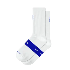 Flight Sock White Blue