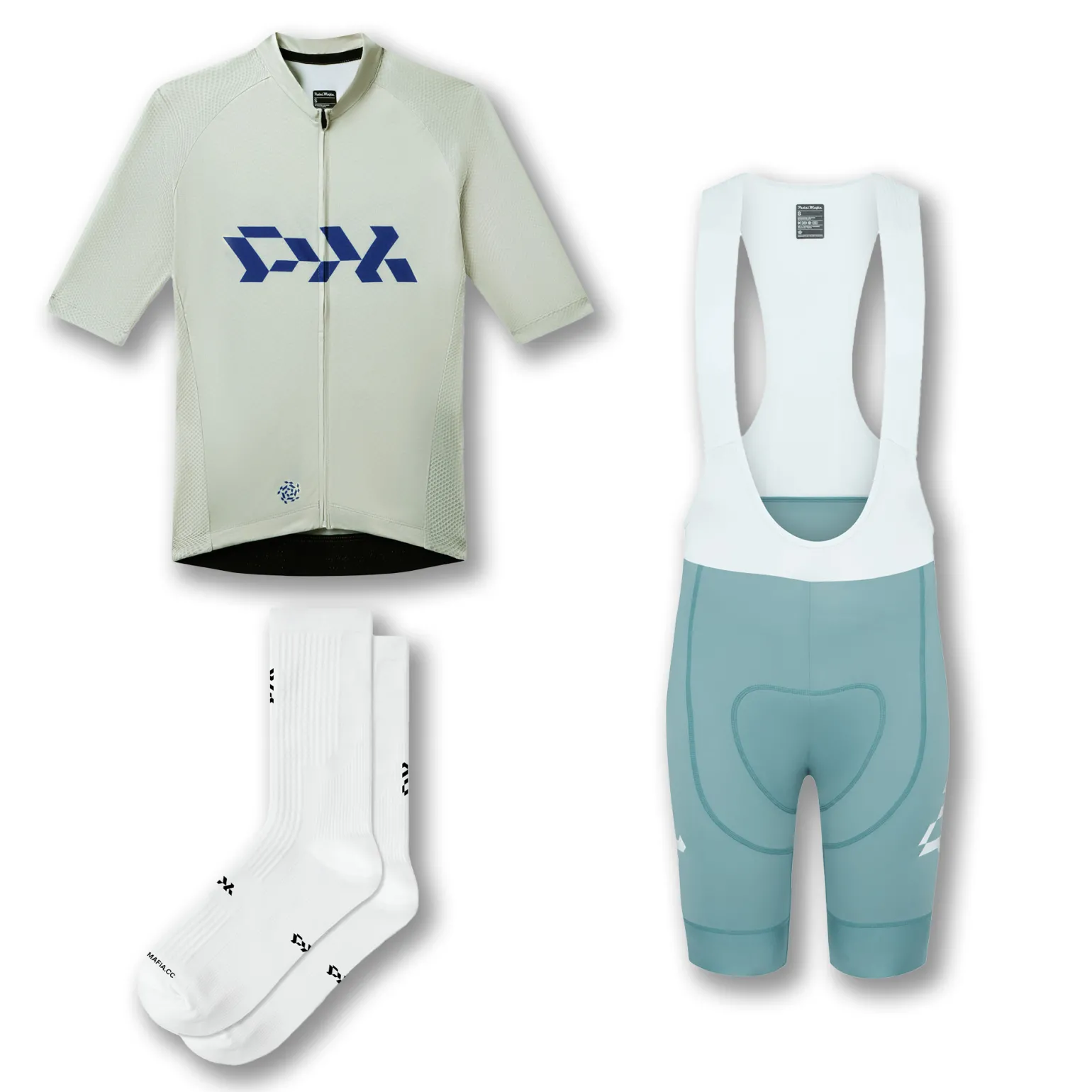 Men's Core Cycling Bundle Chalk Stone / Slate Blue