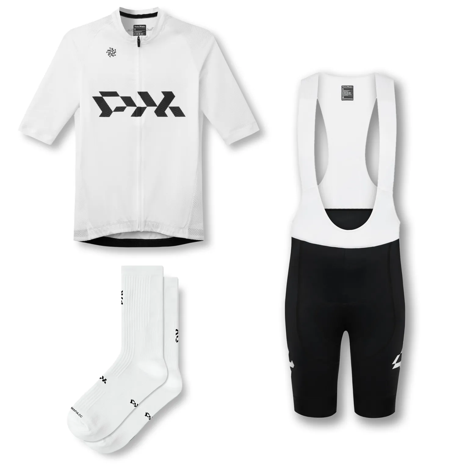 Men's Core Essentials Cycling Bundle White