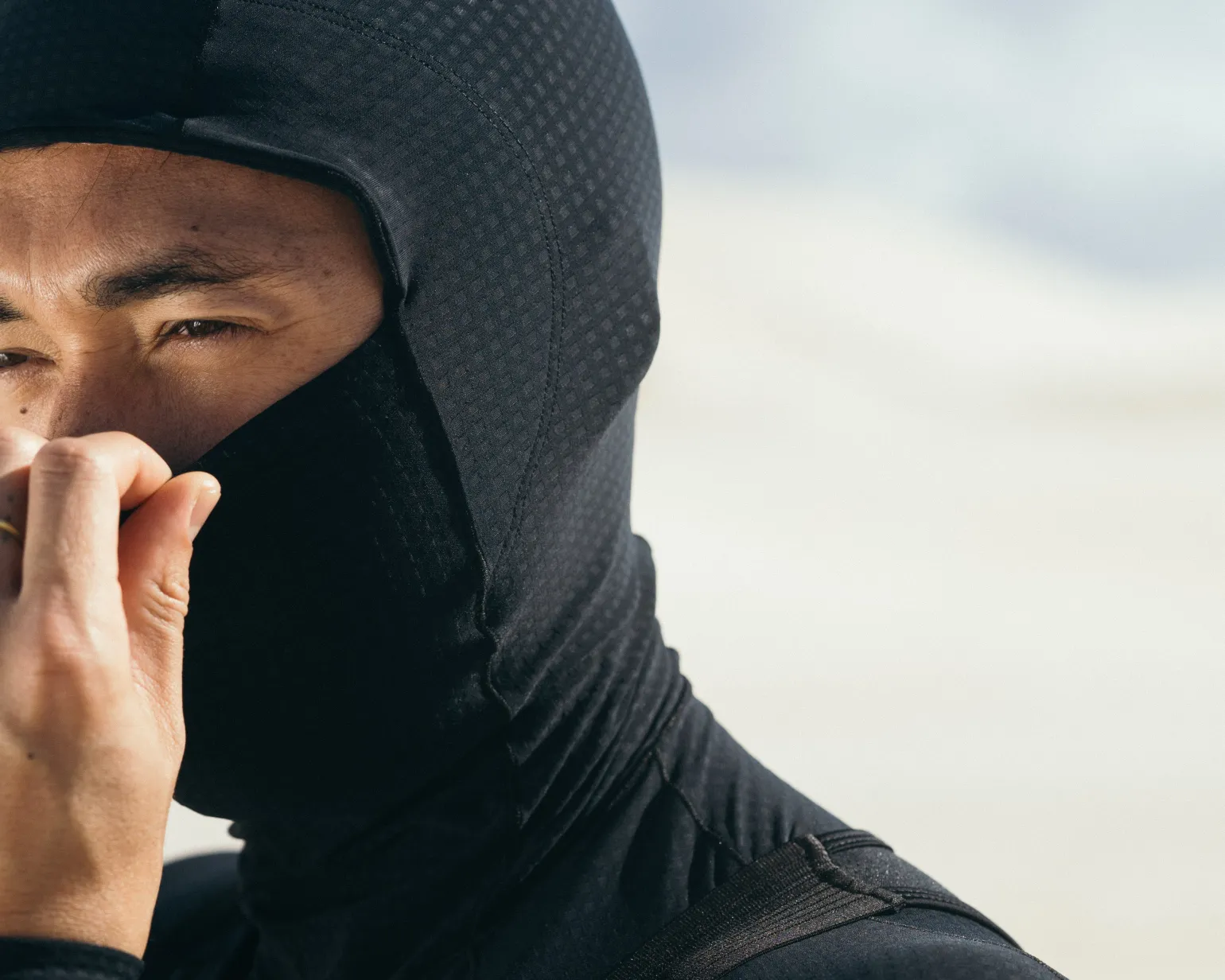 Men's Core Hooded Baselayer Black