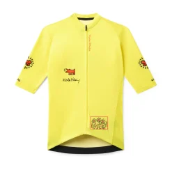 Men's Core Jersey Keith Haring x PM Yellow