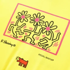Men's Core Jersey Keith Haring x PM Yellow