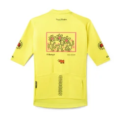 Men's Core Jersey Keith Haring x PM Yellow