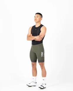 Men's Pro Bib Olive White (25)