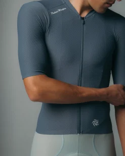 Men's Pro Delta Short Sleeve Jersey Dark Blue Steel