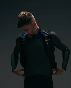 Men's Pro Heavy Rain Vest Black