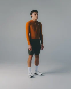 Men's Pro Long Sleeve Jersey Walnut