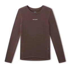 Men's Pro Merino Long Sleeve Base Layer Brown