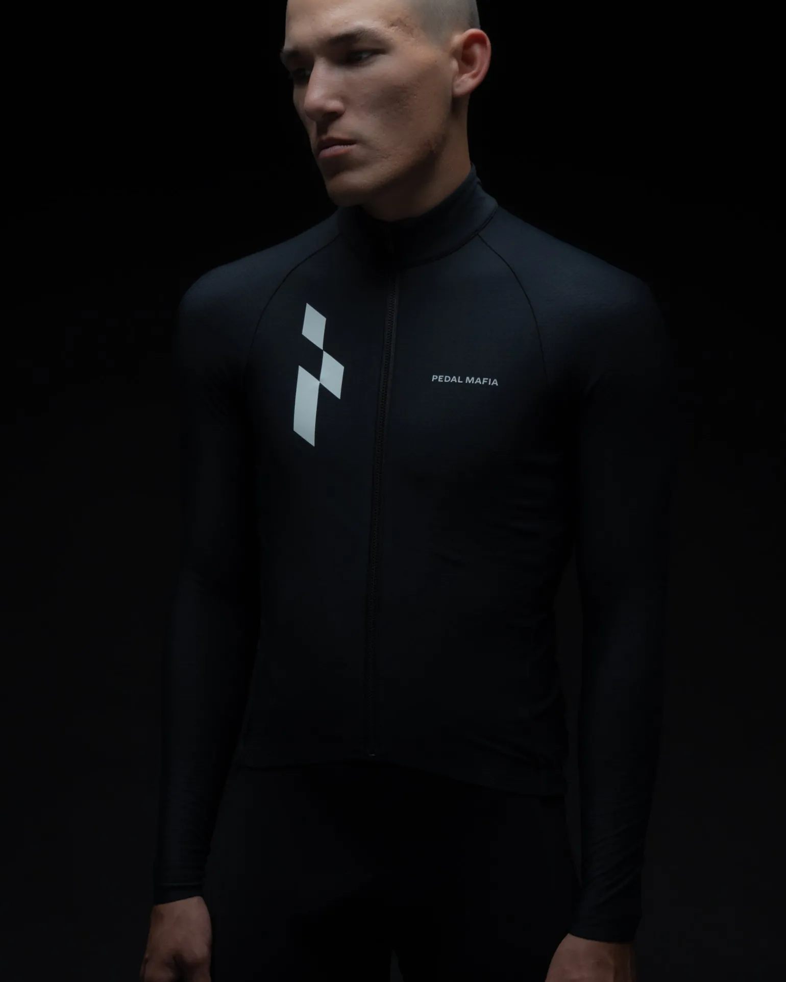 Men's Pro Midweight Thermal Jersey Black (25)