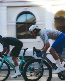 Men's Pro Race Jersey Glitch Flow White Noise