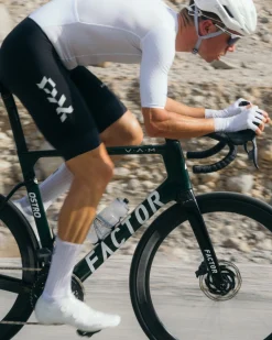 Men's Pro Race Suit Cycling Bundle White