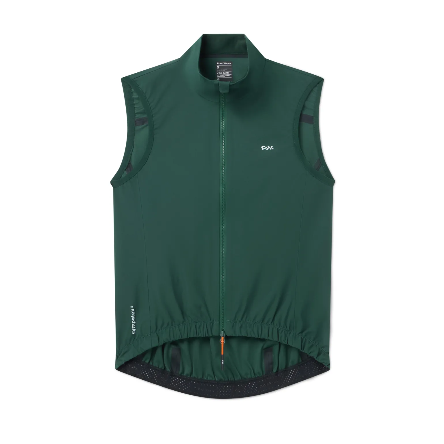 Men's Pro Sympatex Heavy Rain Vest Green
