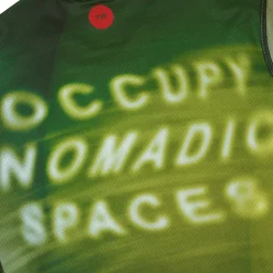 Nomadic Tech Short Sleeve T Shirt Green Blur
