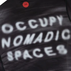 Nomadic Tech Short Sleeve T Shirt Black Blur
