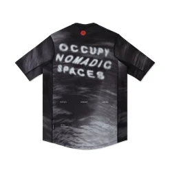Nomadic Tech Short Sleeve T Shirt Black Blur