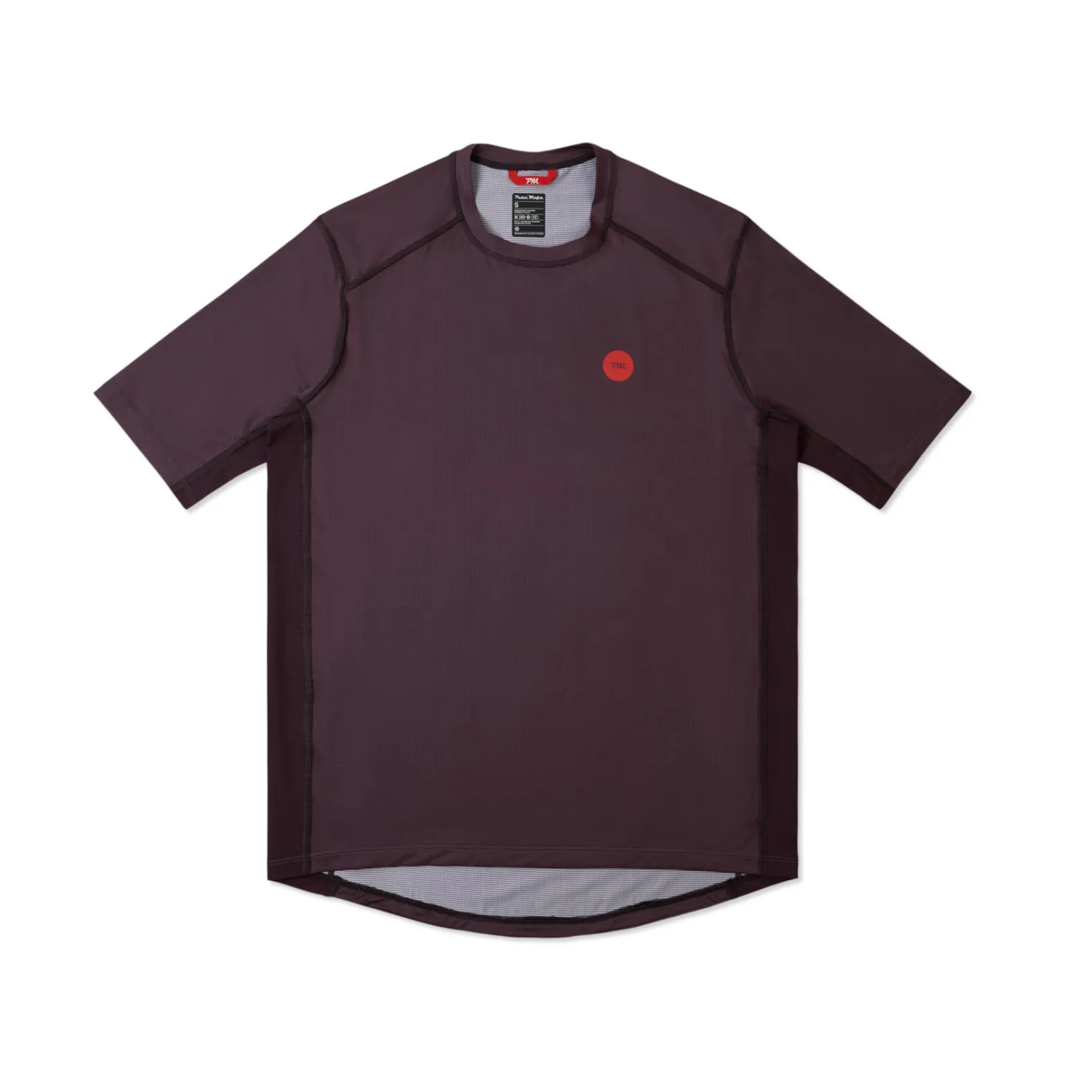 Nomadic Tech Short Sleeve T Shirt Violet Pale Lemon