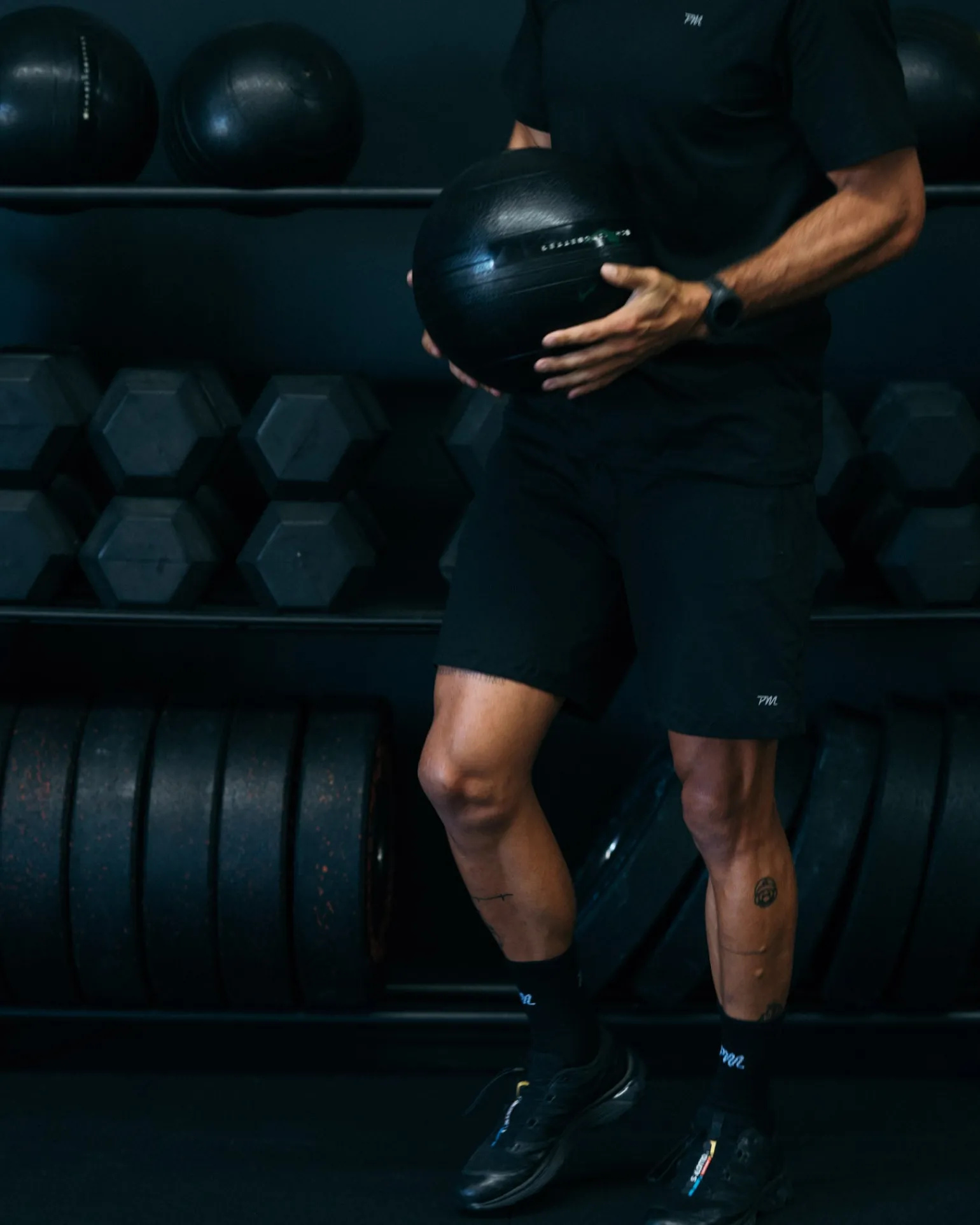 Pedal Mafia Gym Short Black