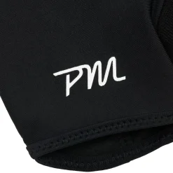 PM Short Finger Glove Black + White