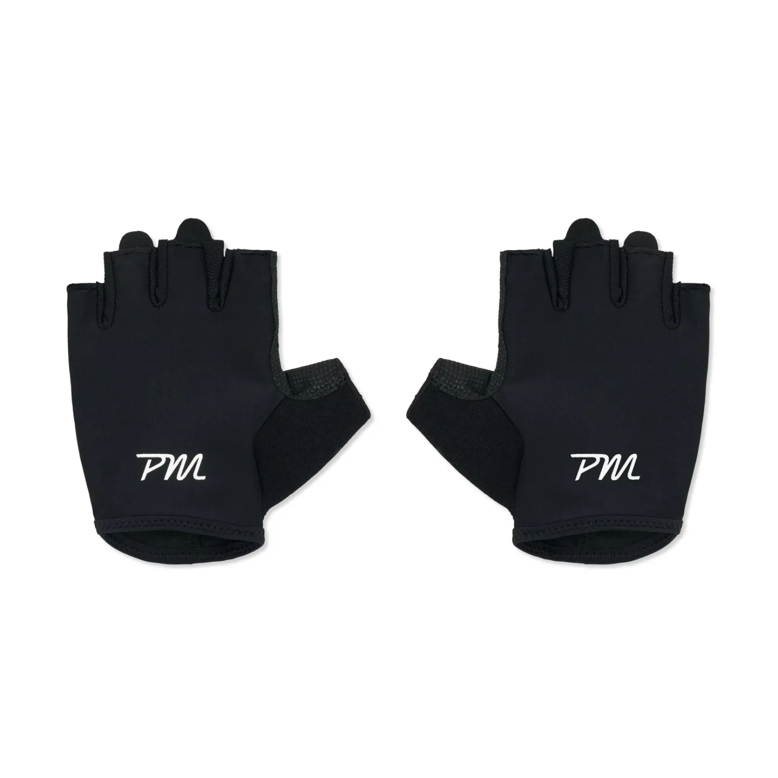 PM Short Finger Glove Black + White