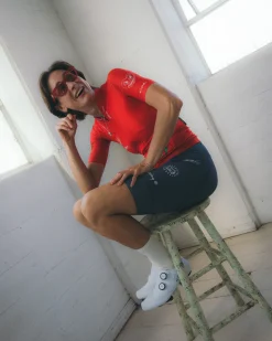 Women's Core Jersey Keith Haring x PM Red