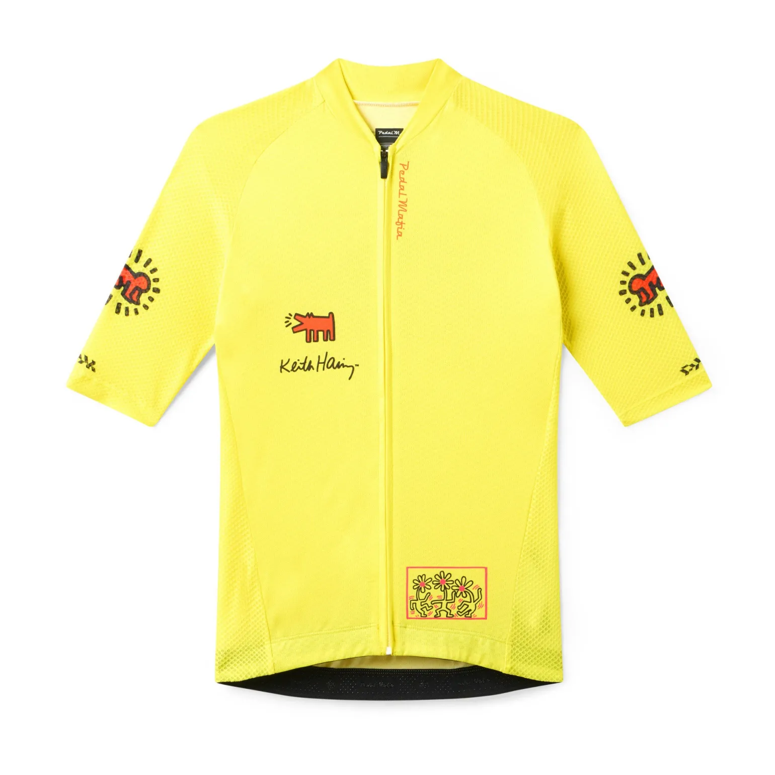 Women's Core Jersey Keith Haring x PM Yellow