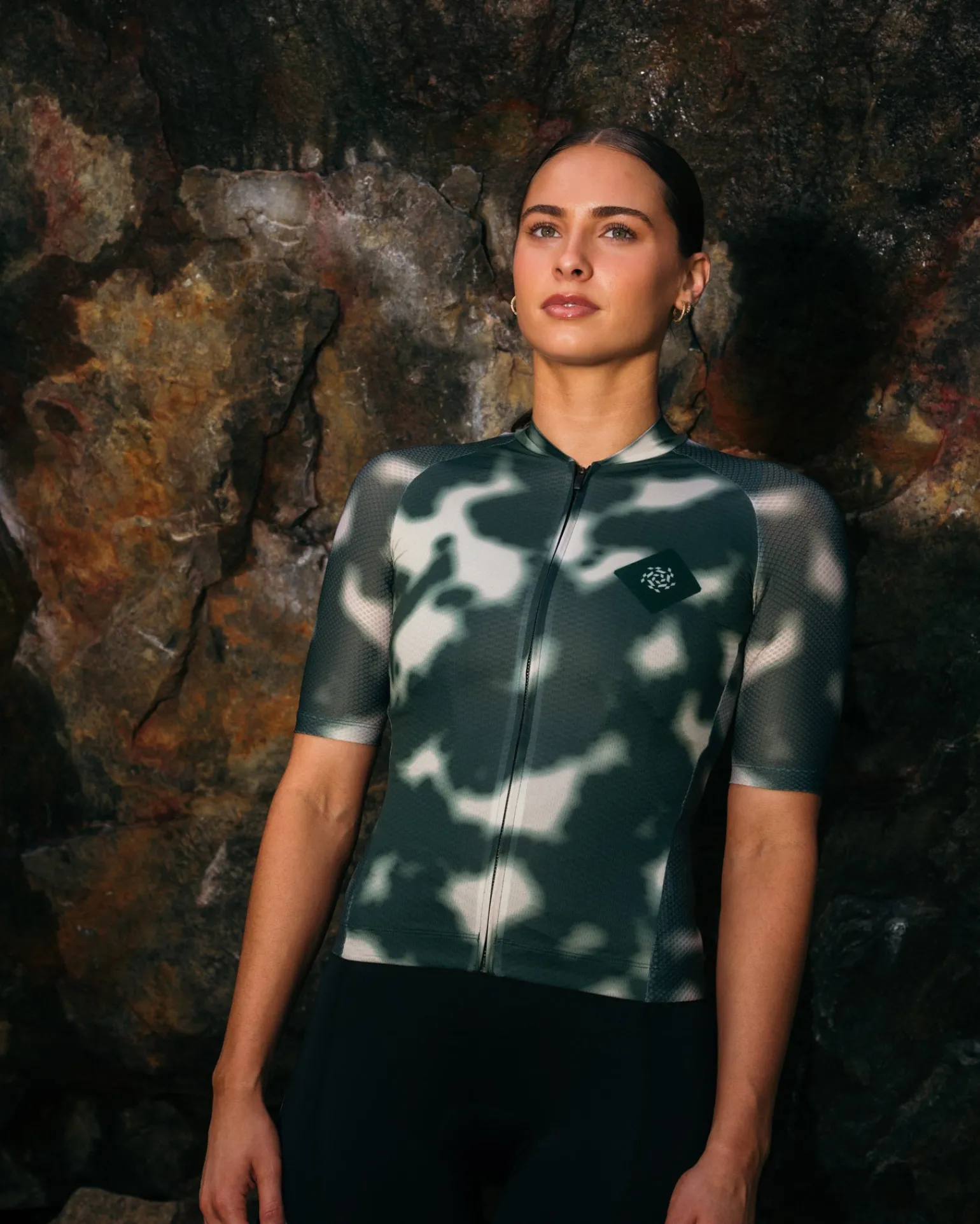 Women's Core Jersey Marble Olive