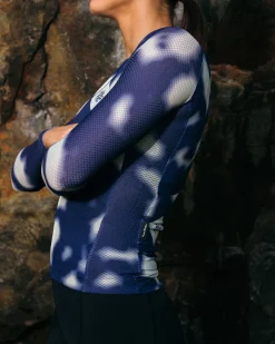 Women's Core Long Sleeve Jersey Marble Purple
