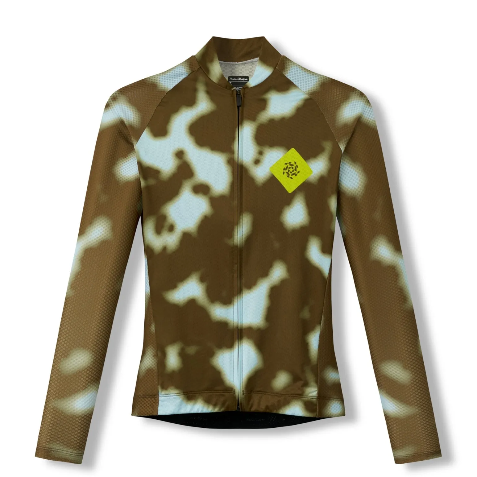 Women's Core Long Sleeve Jersey Marble Dark Brown