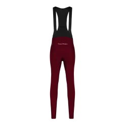 Women's Core Thermal Bib Tight Rot Wine