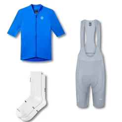 Women's Pro Cycling Bundle Royal Blue / Grey