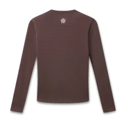 Women's Pro Merino Long Sleeve Base Layer Brown