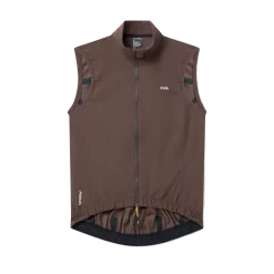 Women's Pro Sympatex Heavy Rain Vest Brown