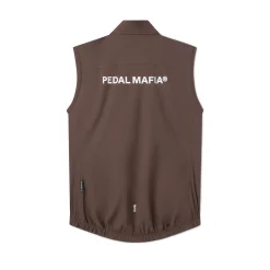 Women's Pro Sympatex Heavy Rain Vest Brown